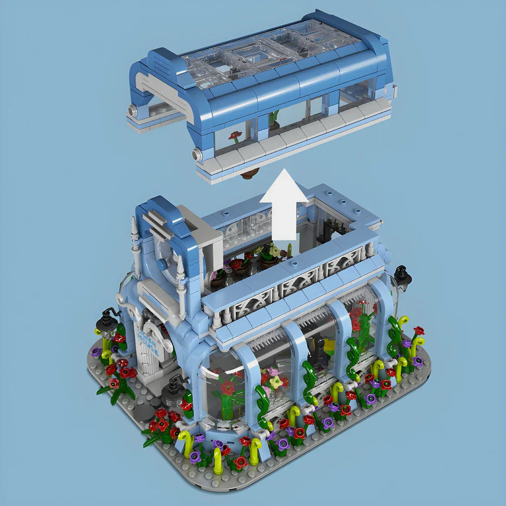 Botanischer Garten Haus 1290TEILE