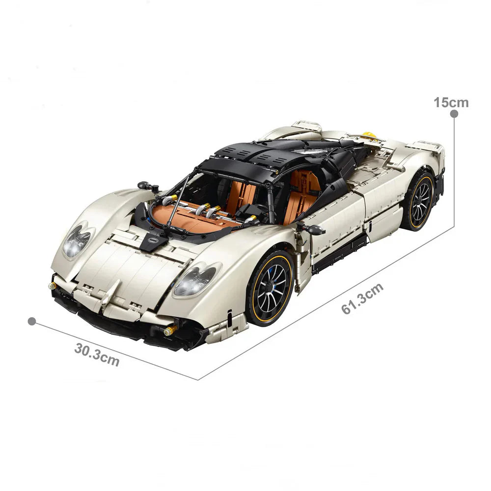 Italienischer V12 Hypersportwagen Utopia 4688TEILE