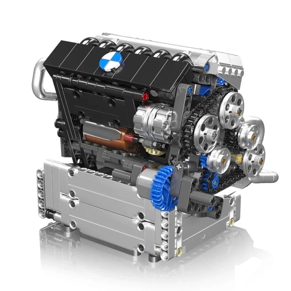 Bavarianischer Reihensechszylinder-Motor 744 TEILE