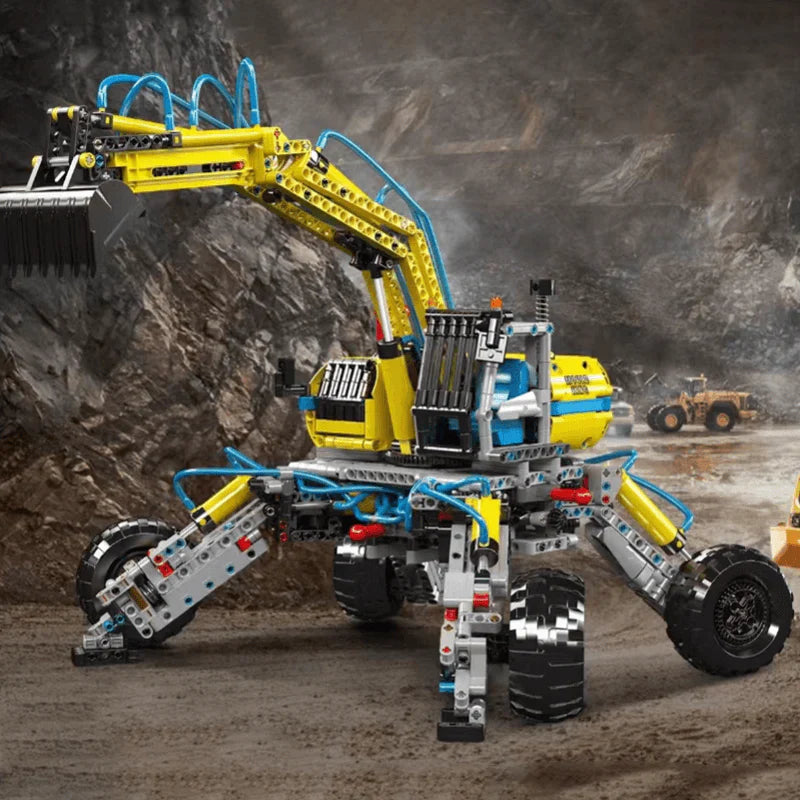 Gelände-Baggertechnik 1392 Teile