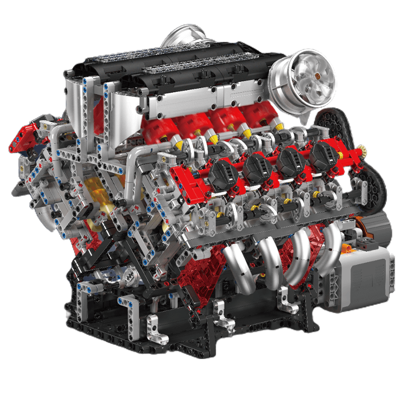 Italienischer V8 Motor 2718 Teile