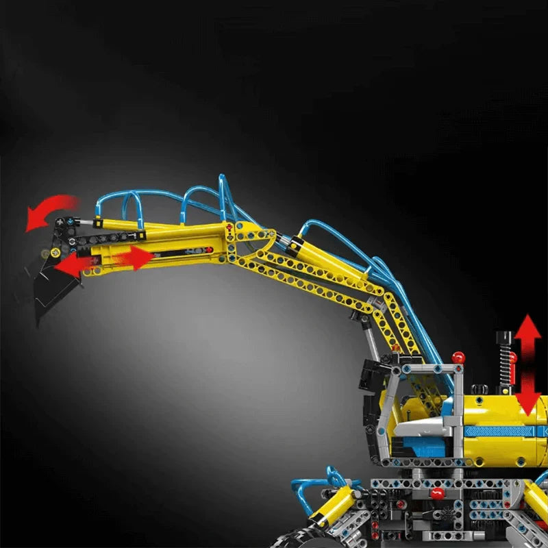 Gelände-Baggertechnik 1392 Teile