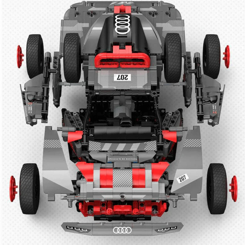 RS Q e-tron Electric Rally Car 1432PCS