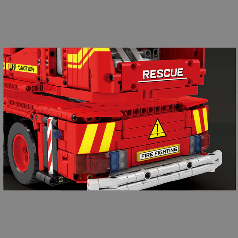 Der Feuerwehrwagen 3266 Teile