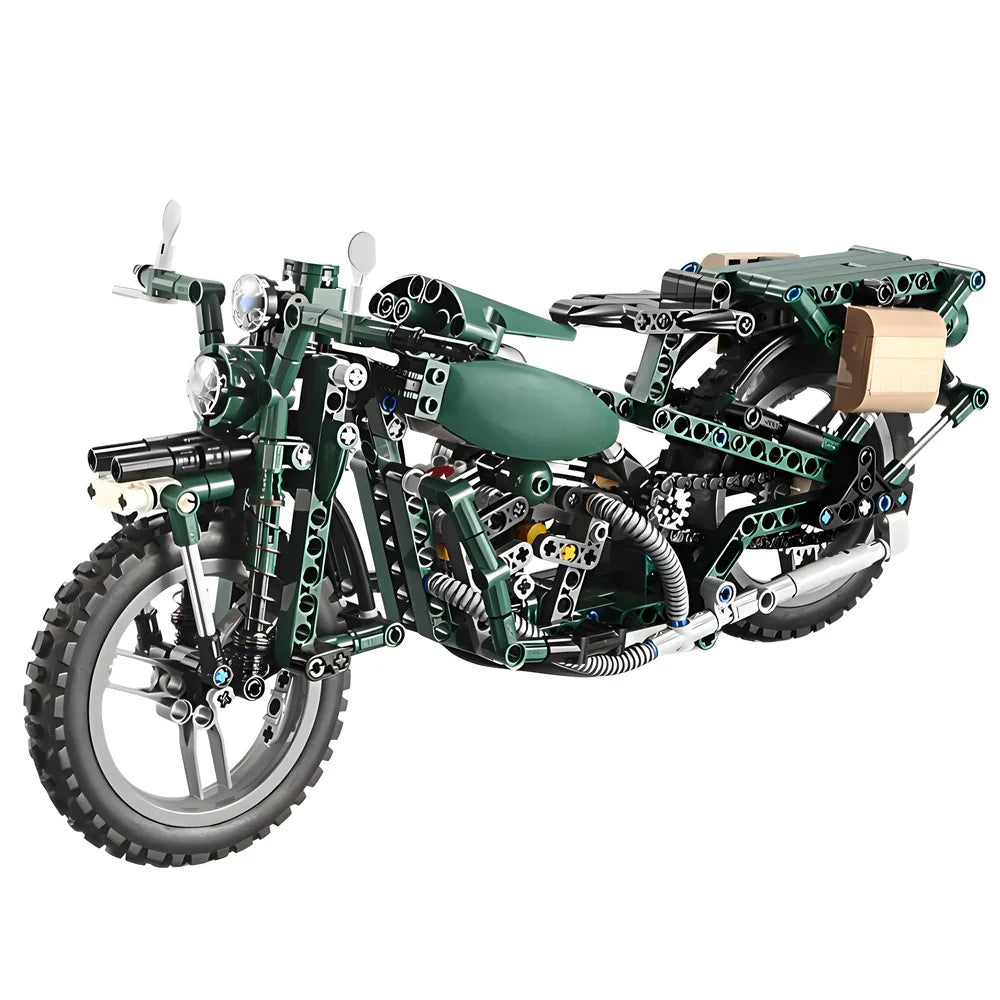 Militärmotorrad aus dem Zweiten Weltkrieg, 550 Teile