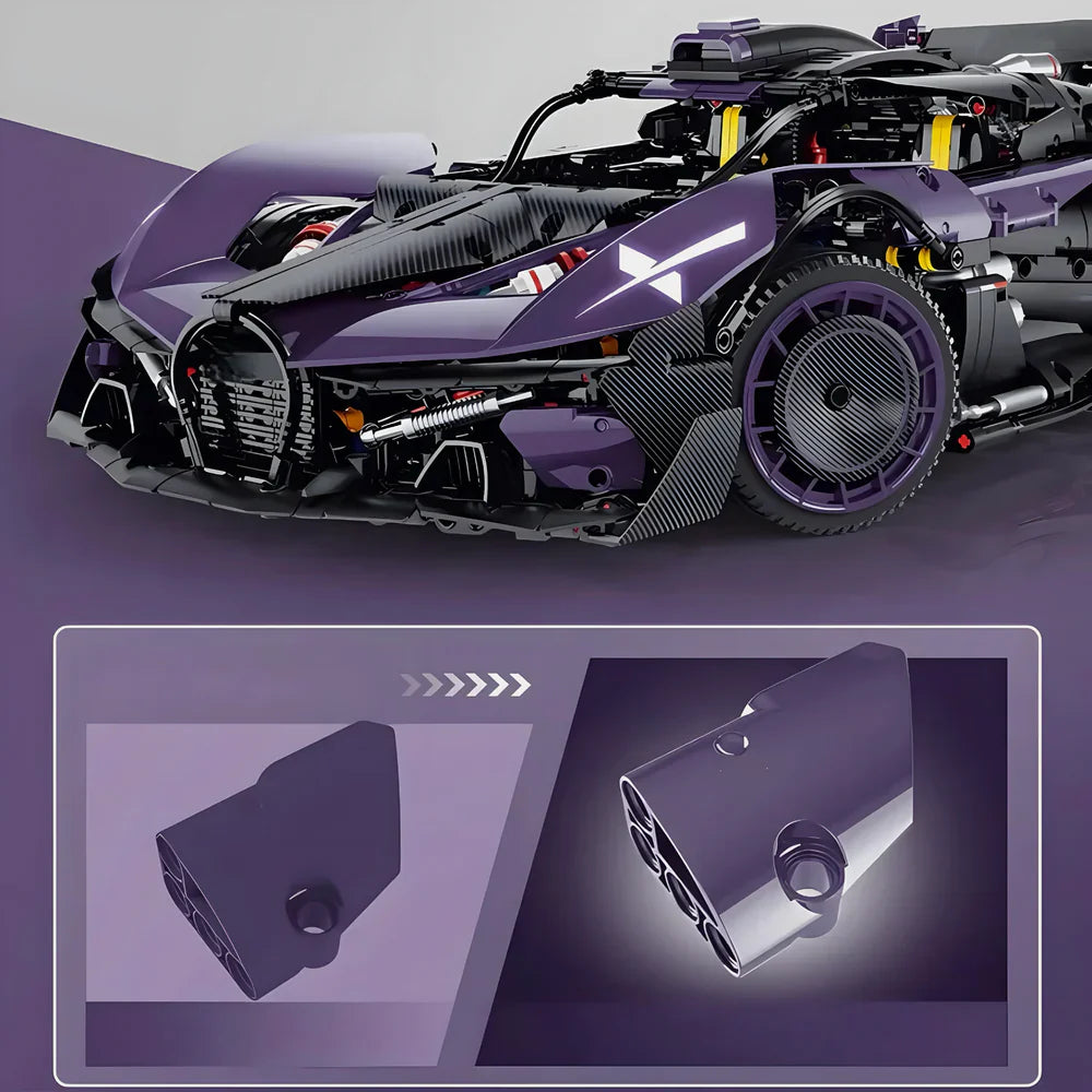 W16 Track Edition Hypercar 3332 Teile