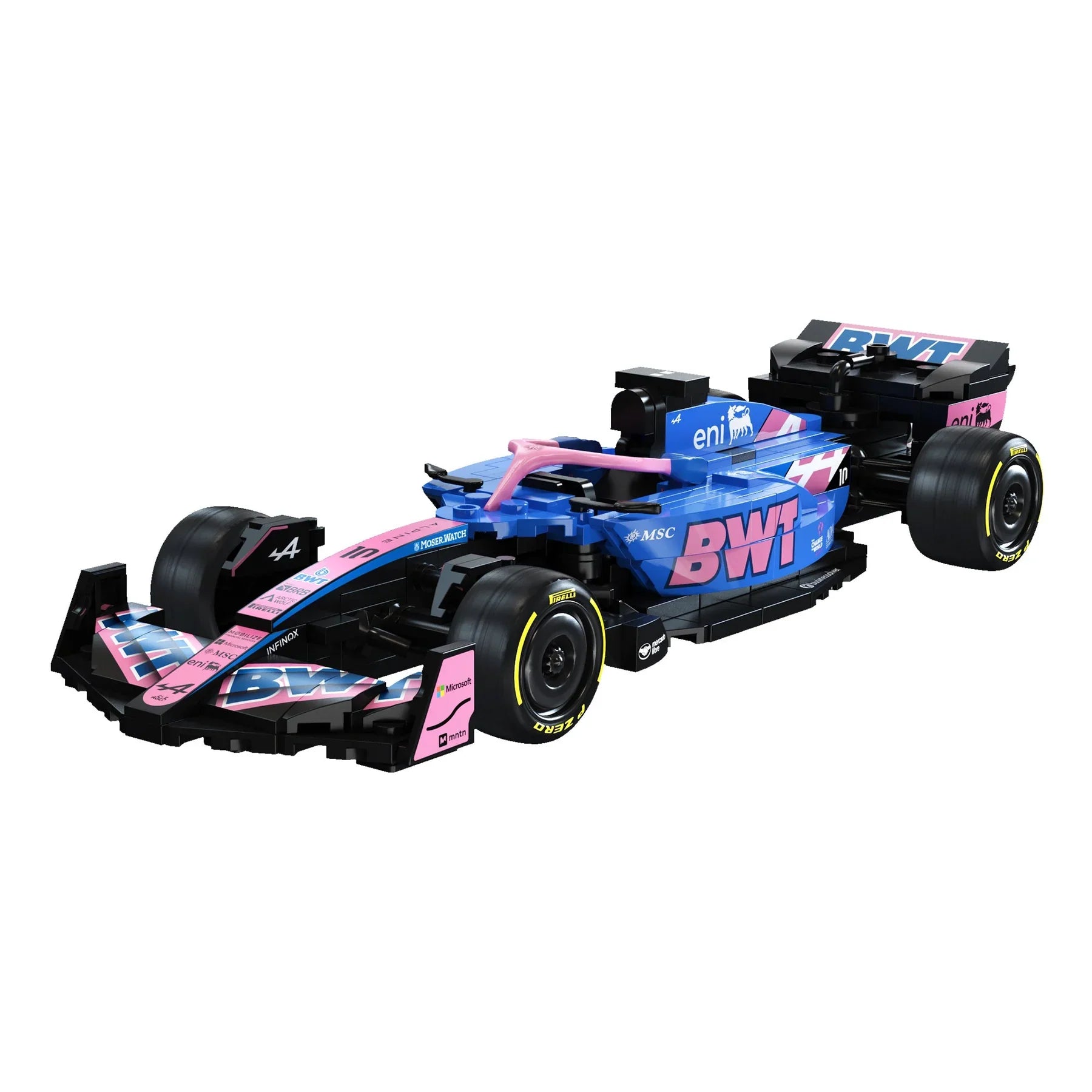 Mini Bricks Alpine F1 Team Auto 302 Teile