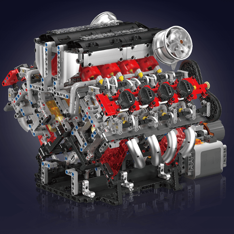 Italienischer V8 Motor 2718 Teile
