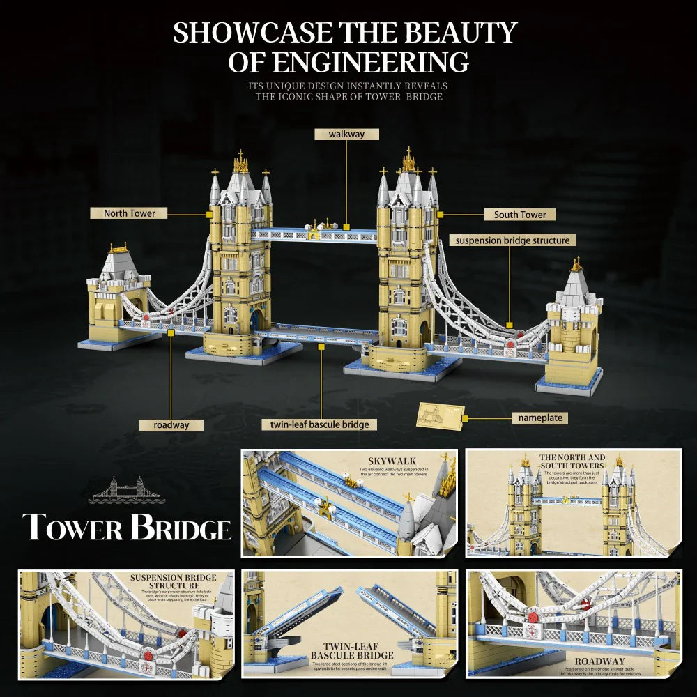 The Tower Bridge 9782PCS