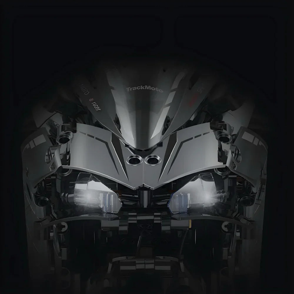 Japanisches Hochleistungs-Motorrad 2156 Teile