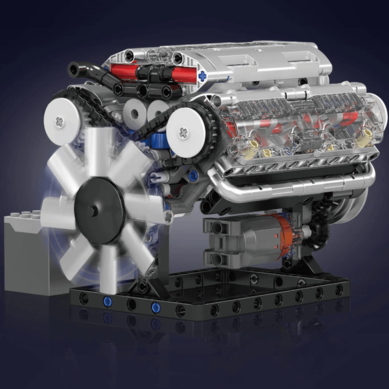 V8-Motor 534 TEILE
