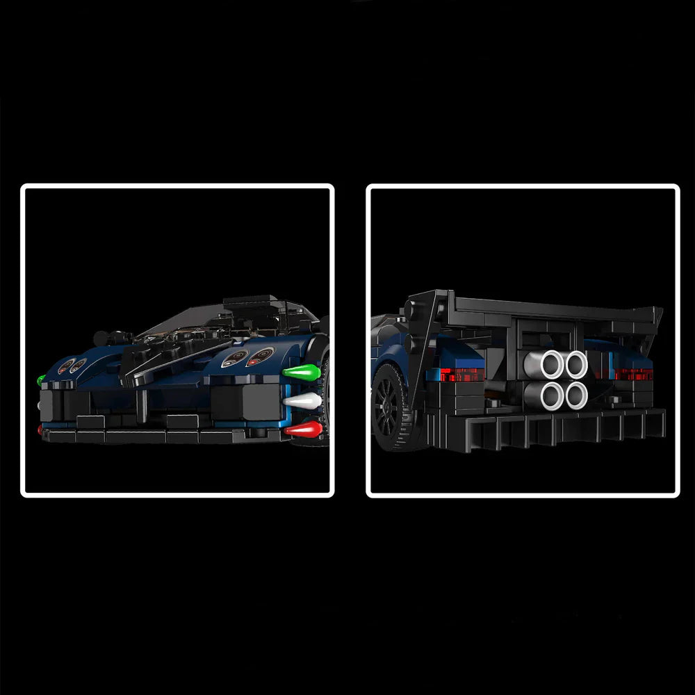 Minibricks italienischer V12-Hypercar 446 Teile