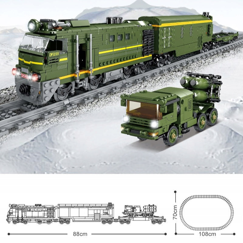 Battery Operated Railway Train 4688PCS