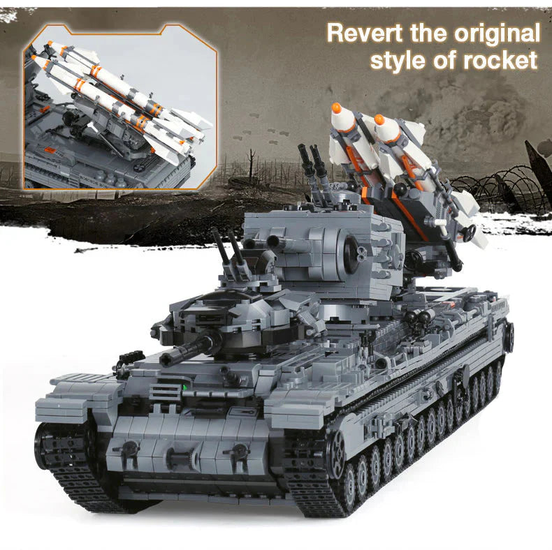 Missile Carrier Armored Tank 3665PCS