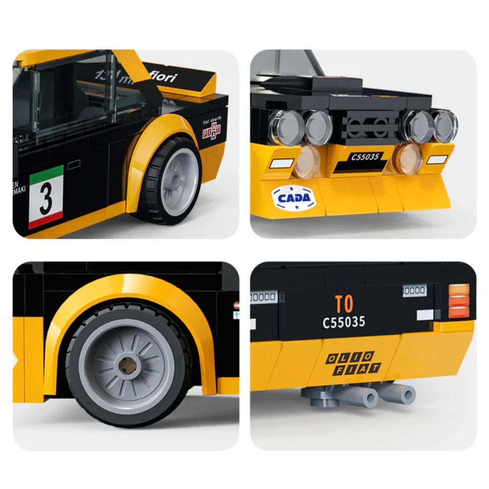 Mini Bricks 131Abarth Classic Rally 256PCS