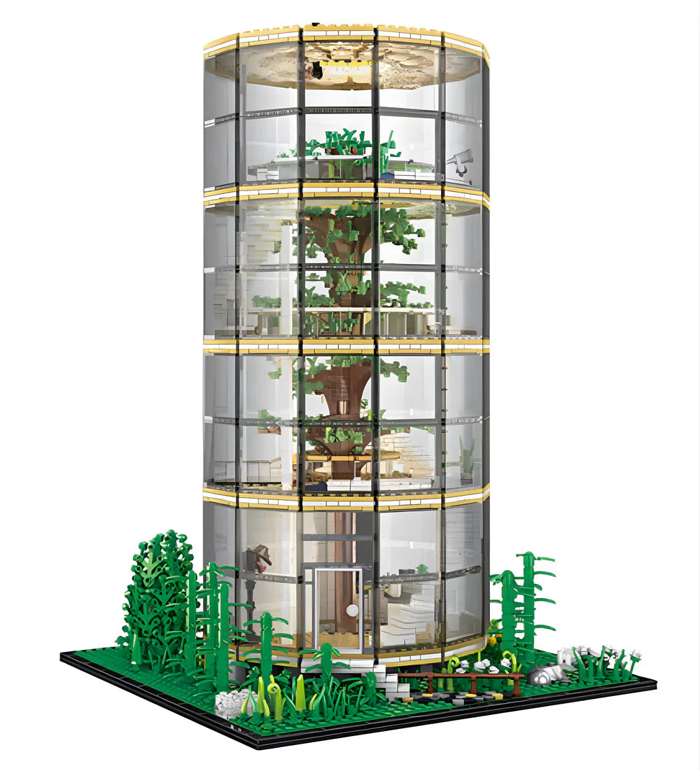 Luxus-Glasdom-Baumhaus 3495 Teile