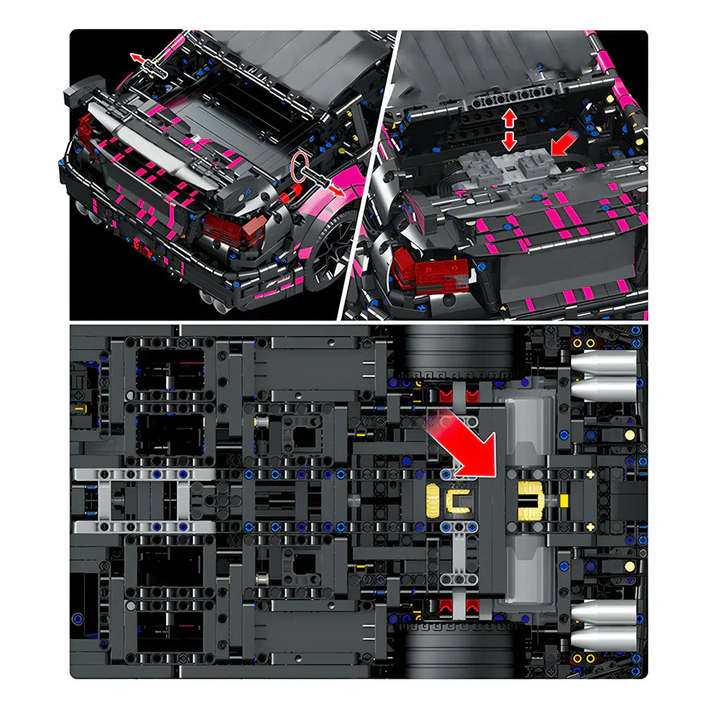 Cyber WRX STI 2980 Teile