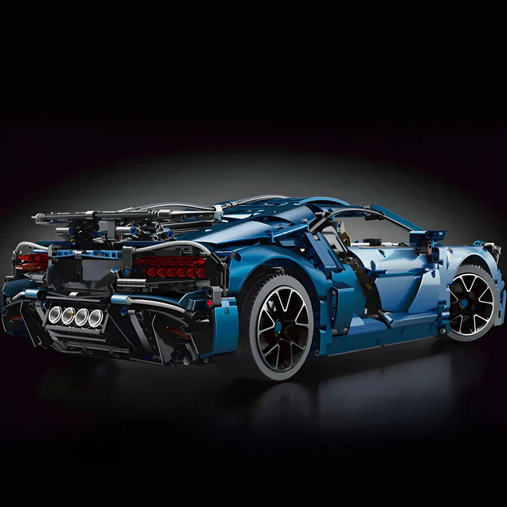 Dunkle Geschwindigkeit Hypercar 3728PCS