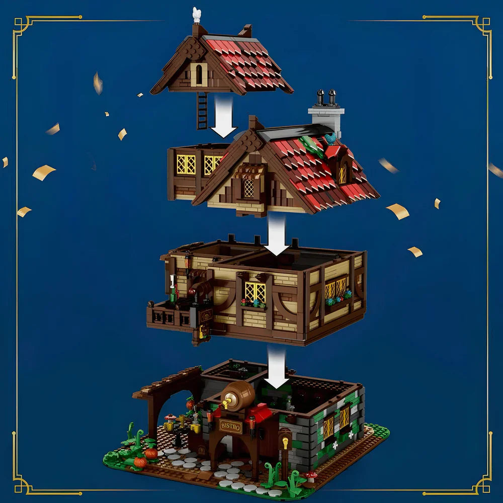 Medieval Inn and Tavern 2831PCS