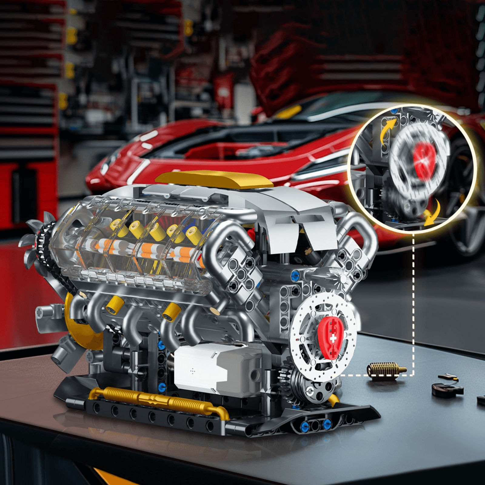 V8-Motor 691 Teile