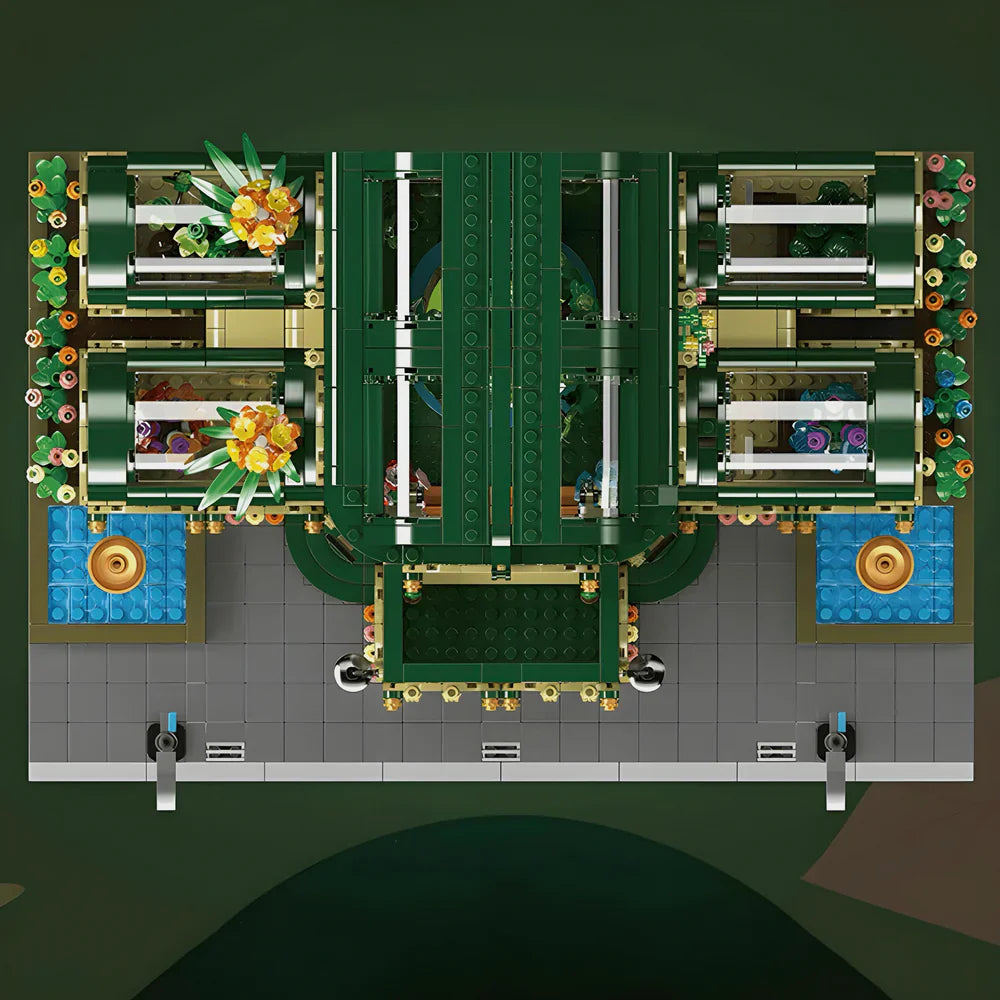 Dom Botanischer Garten Großer Glasdom 3382TEILE