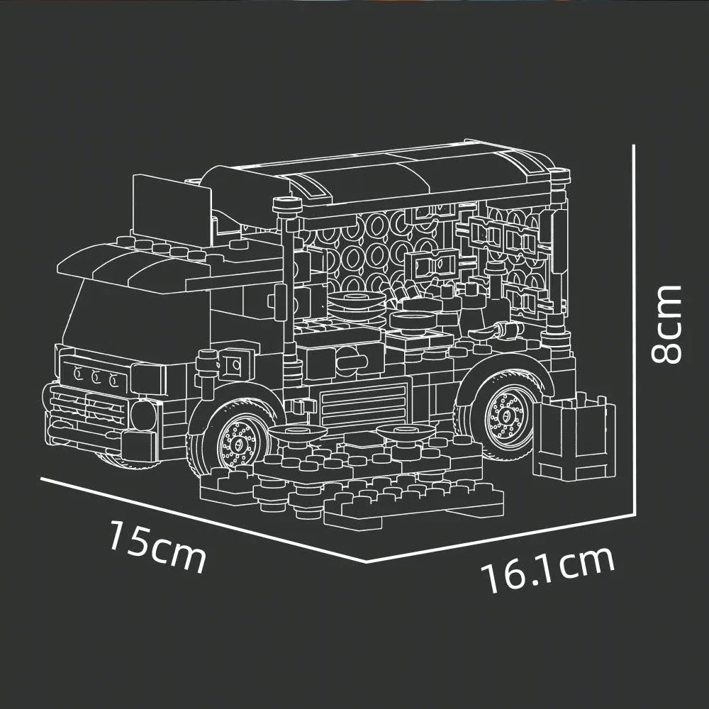 Ramen Food Cart 326PCS