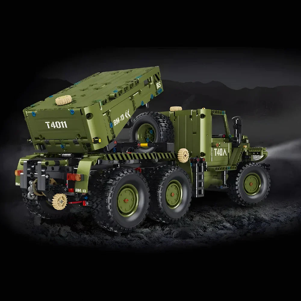Militärischer Raketenwerfer Katjuscha 2269 Teile