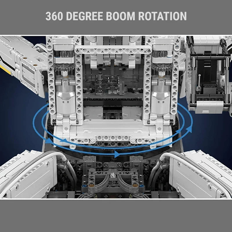 Motorized LTM11200 Crane 8506PCS