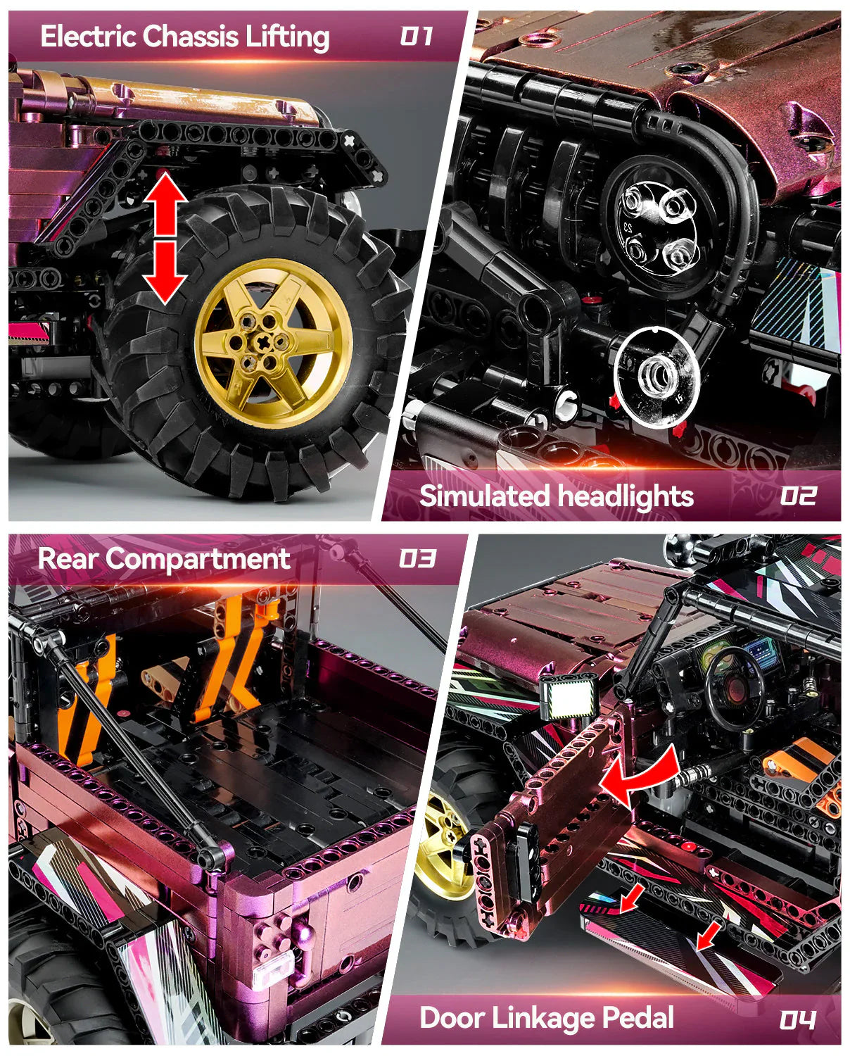 4x4 Wrangler Pickup 2088 Teile