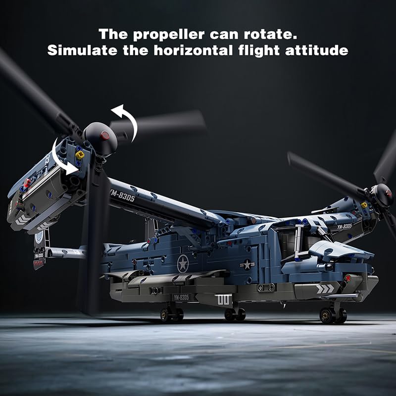 Doppelrotorflugzeug 1486 Teile
