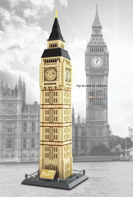 Big Ben Tower 1642PCS