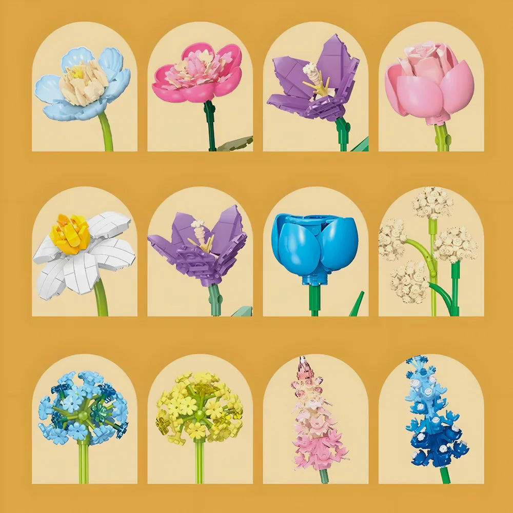 Floral Bouquet 866PCS