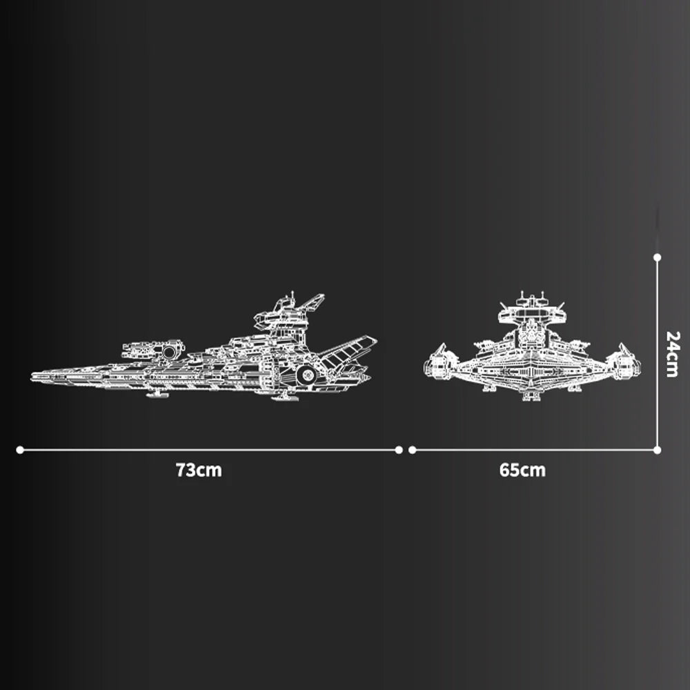 Dark Starship Galaxy Explorer 2679PCS