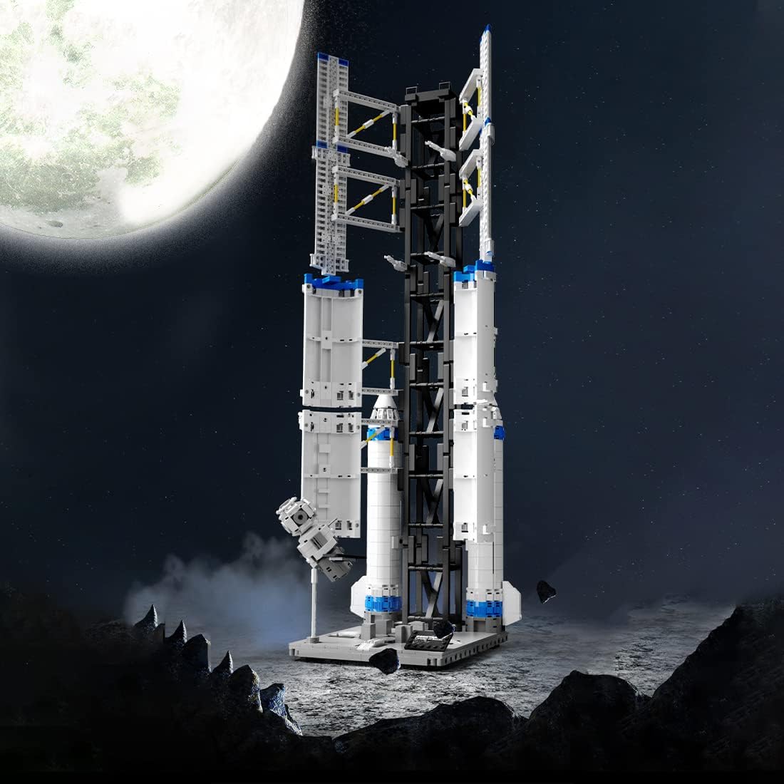 Rocket Ship Space 5430PCS