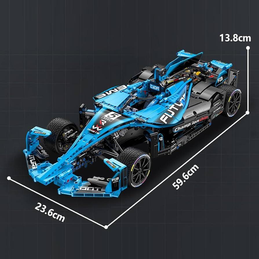 F1 Elektrischer Super-Rennwagen 1667 Teile