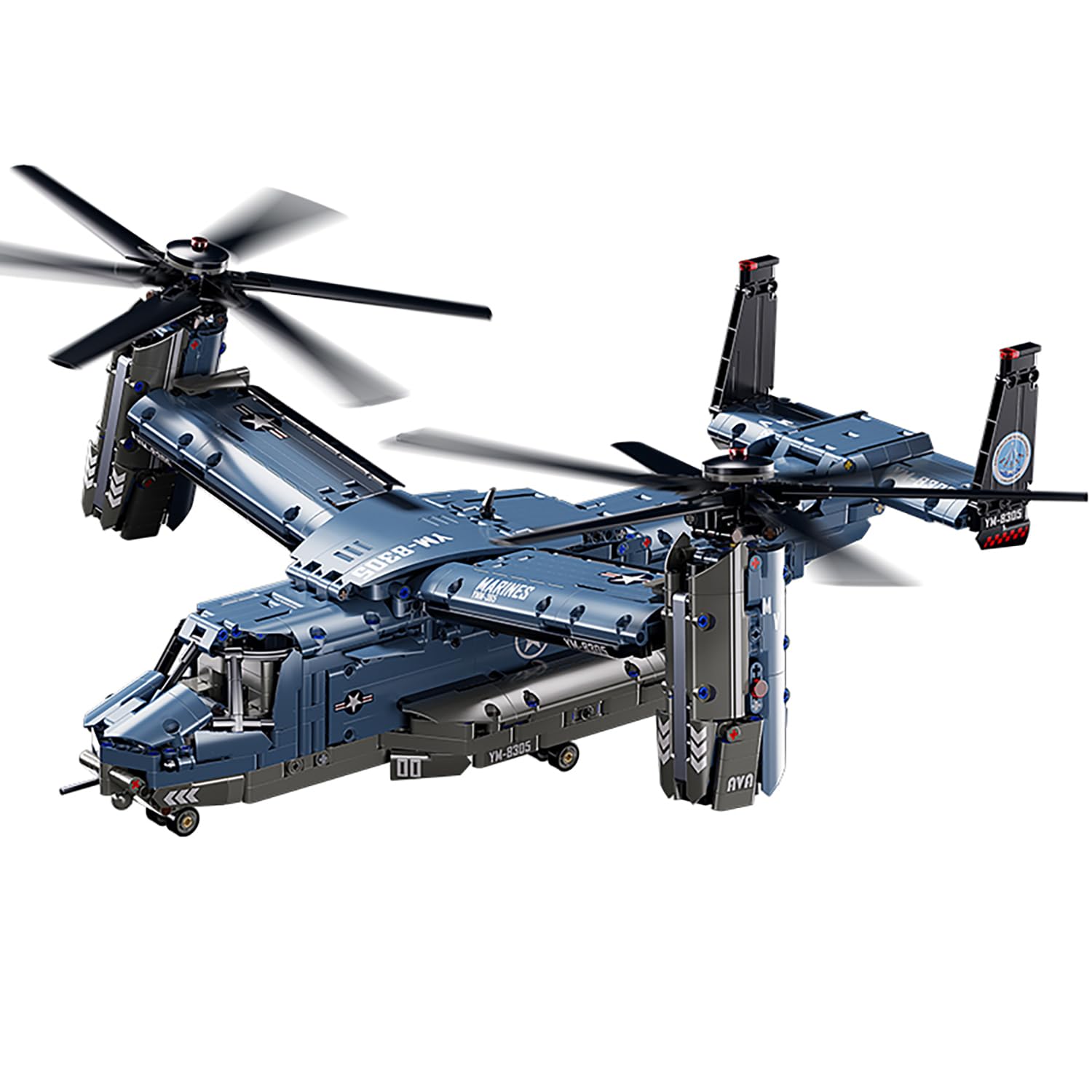 Doppelrotorflugzeug 1486 Teile