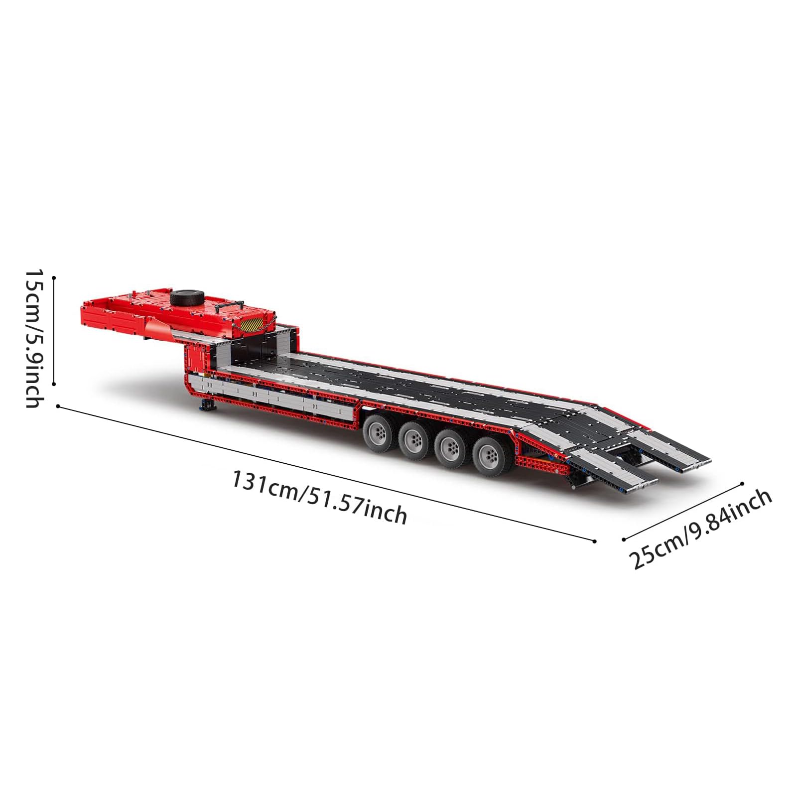 Pneumatic Traction Trailer 3399PCS