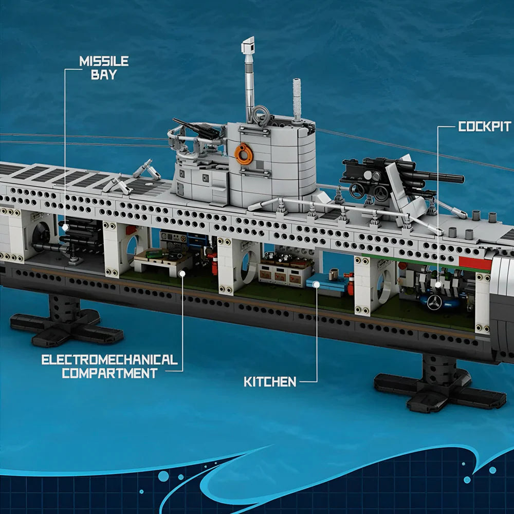 German U-Boat Limited Edition 3986PCS