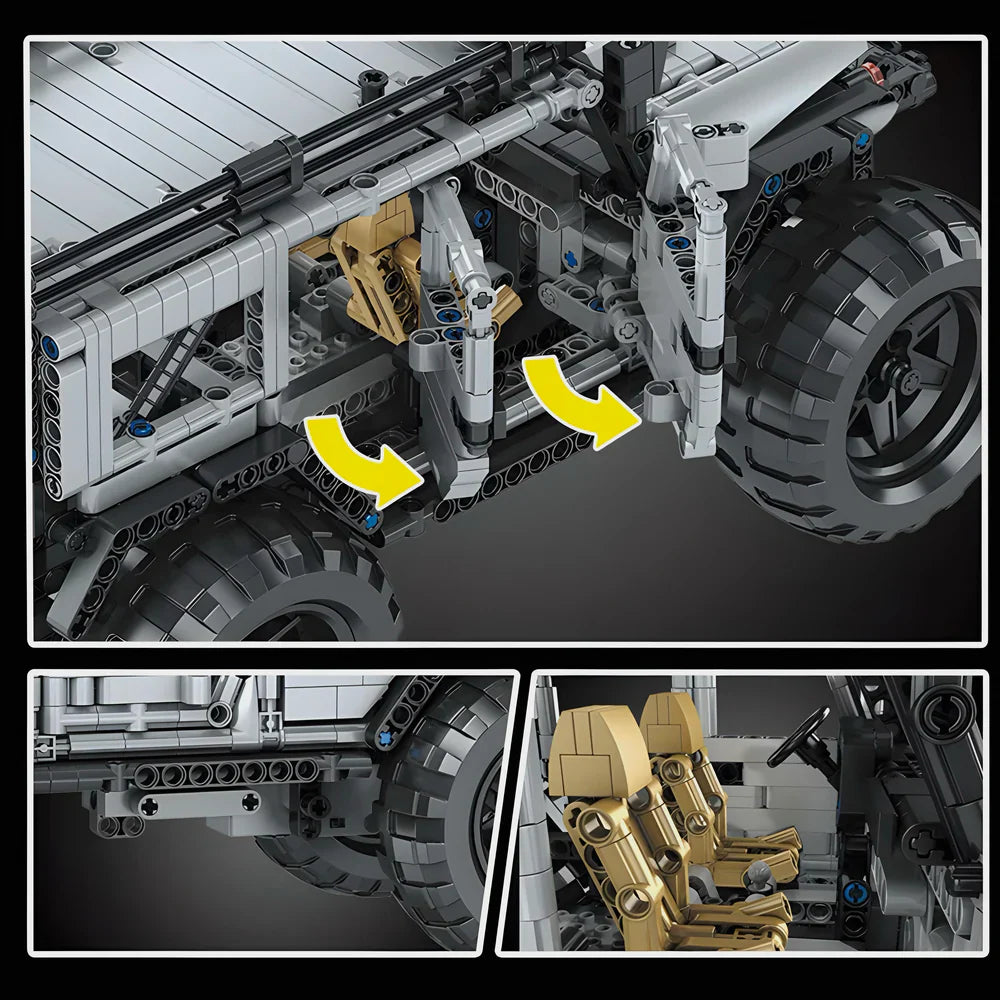 4x4 Geländewagen 1287TEILE