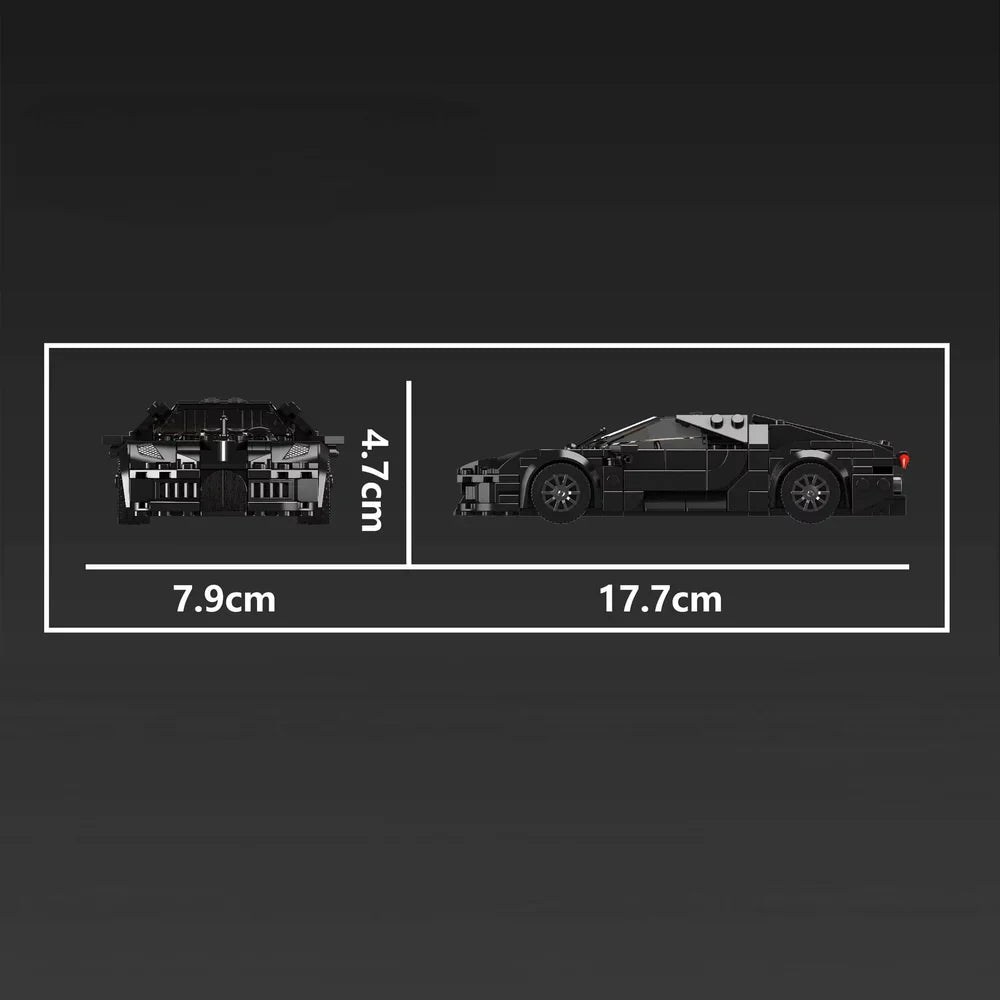 Minibricks Black Mamba Hypercar 410 Teile