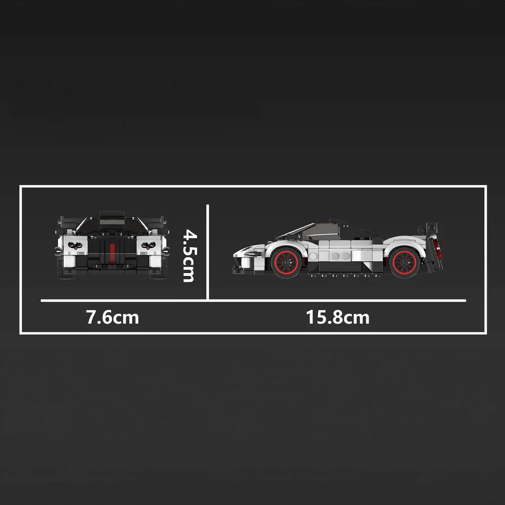 Minibricks Italienischer V12-Hypercar 382 Teile
