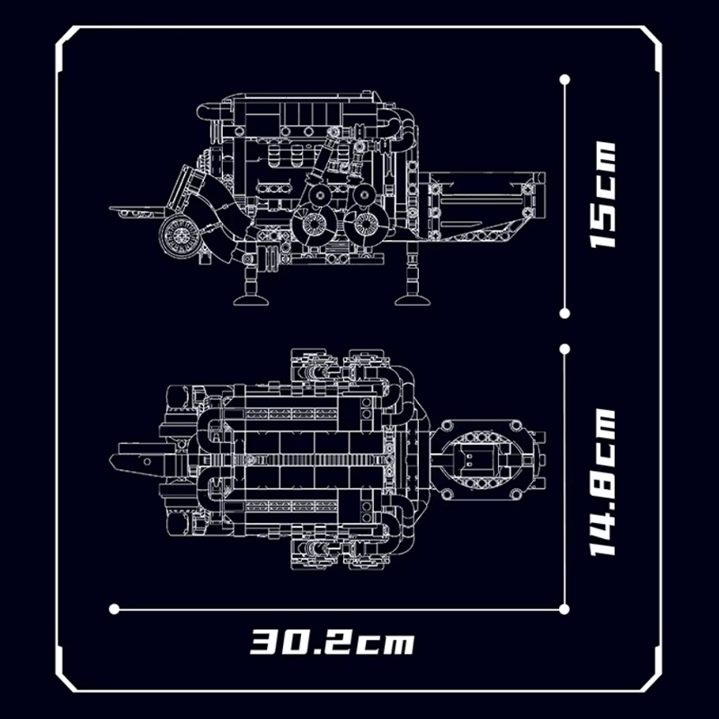 W16 Motor 951 Teile