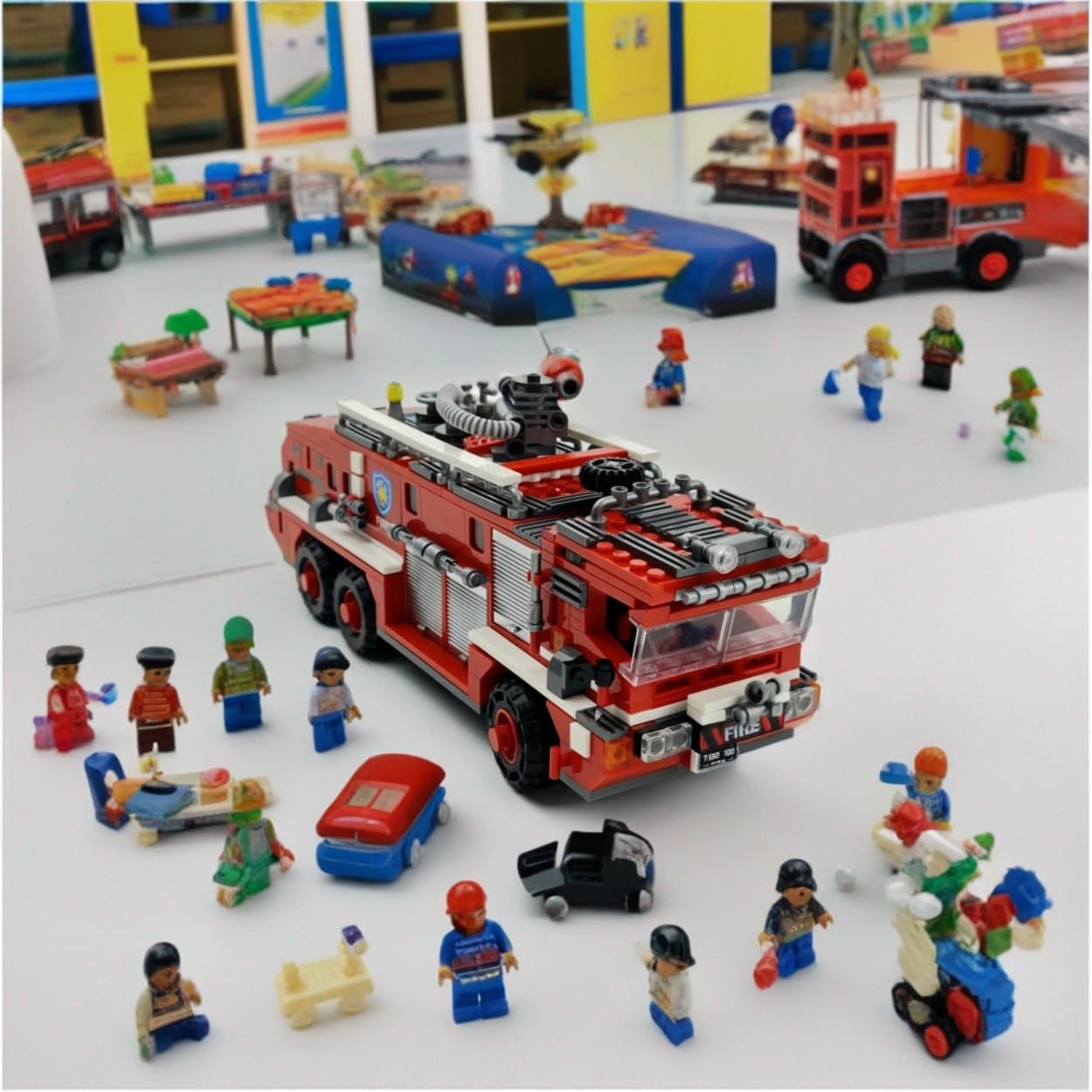 Feuerwehrauto 720 Teile