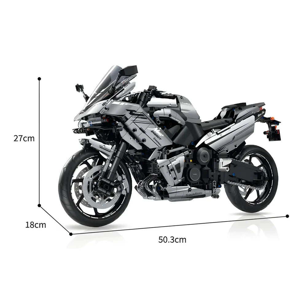 Japanisches Hochleistungs-Motorrad 2156 Teile