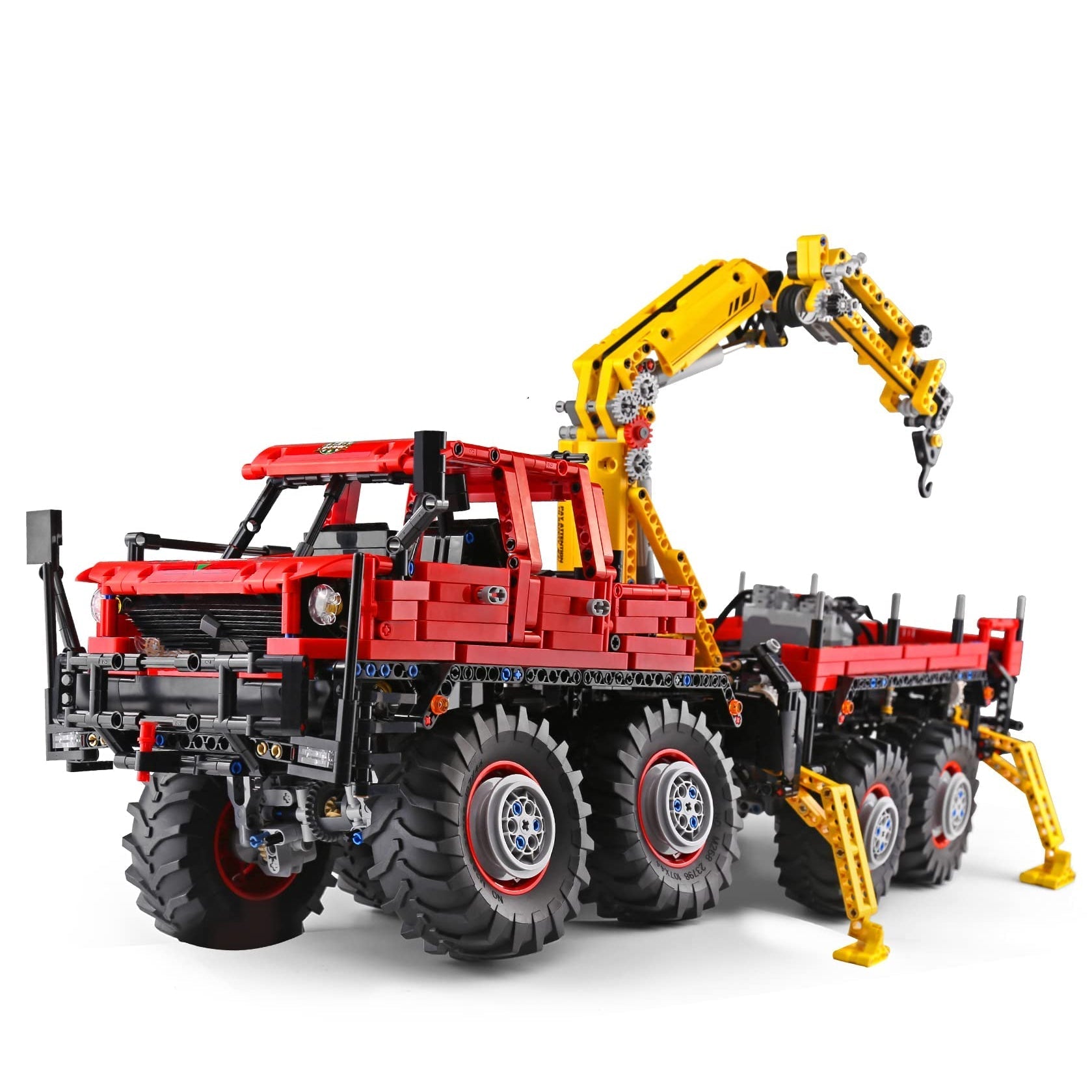 8×8 Allrad-Knicklenker-Holztransporter 3068 Teile