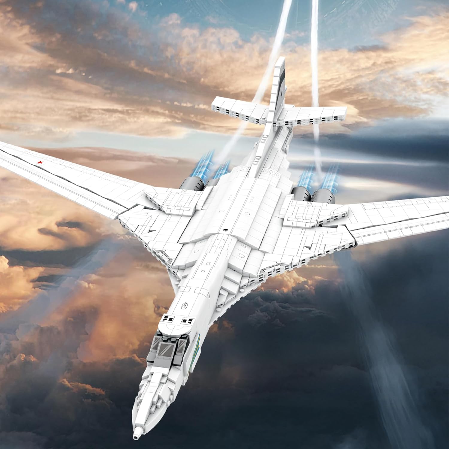 Strategischer Bomber 1598 Teile