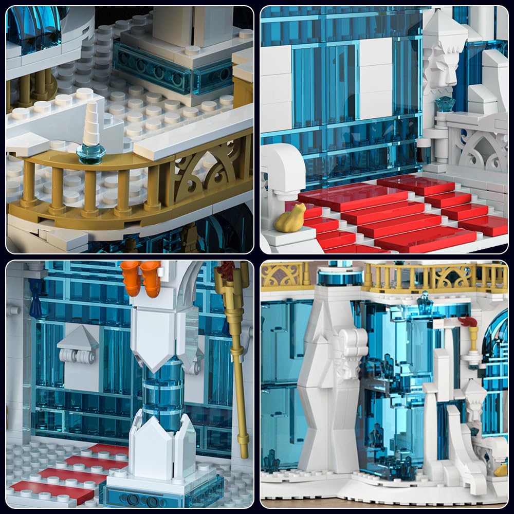 Christmas Snow Castle 1208PCS