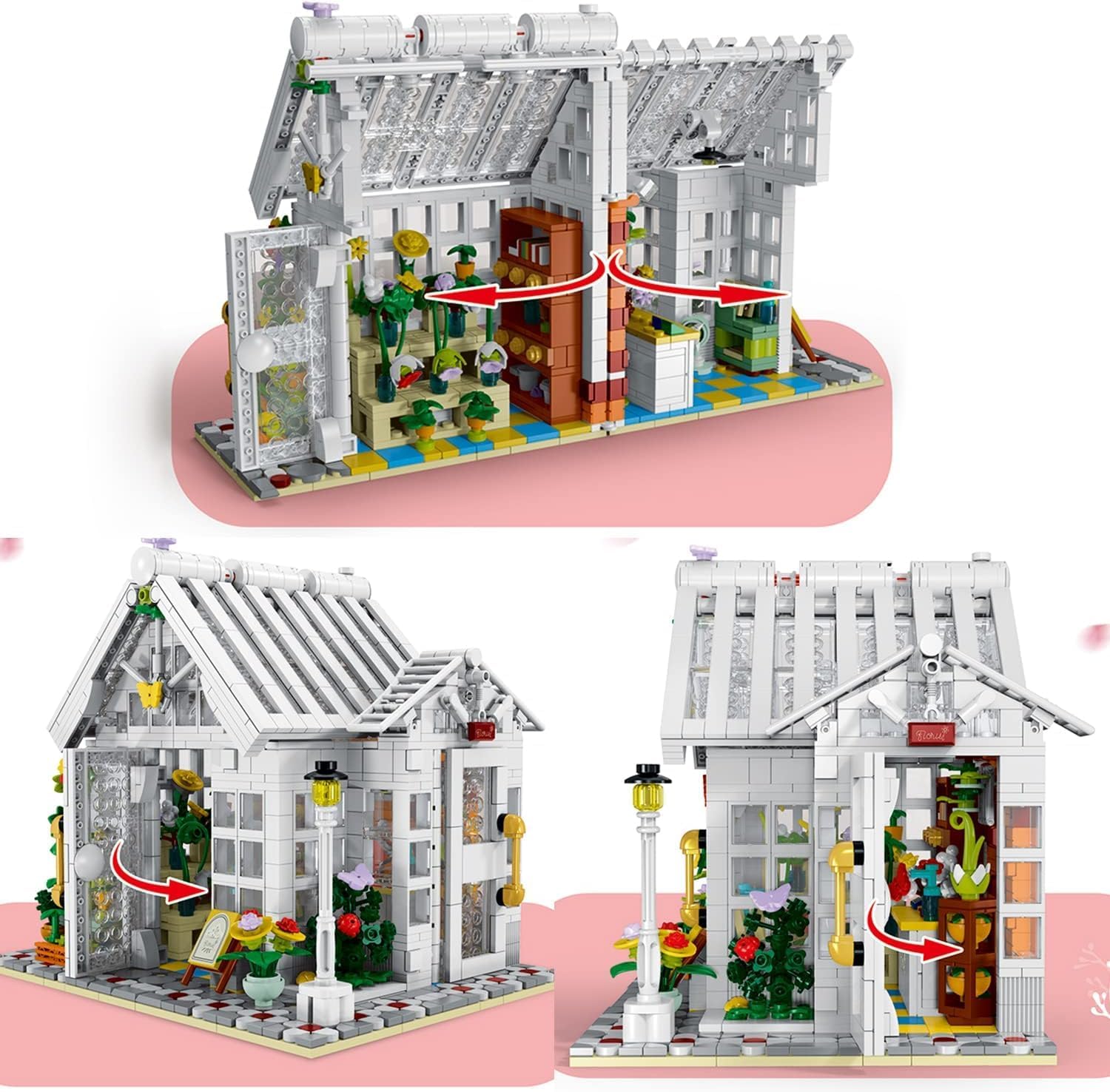 The Flower Shop 1593PCS