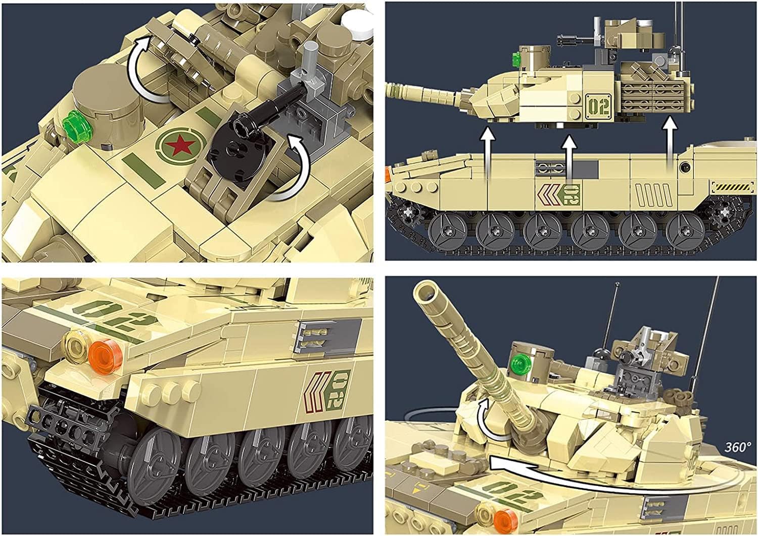 Tank Mech Robot 769PCS
