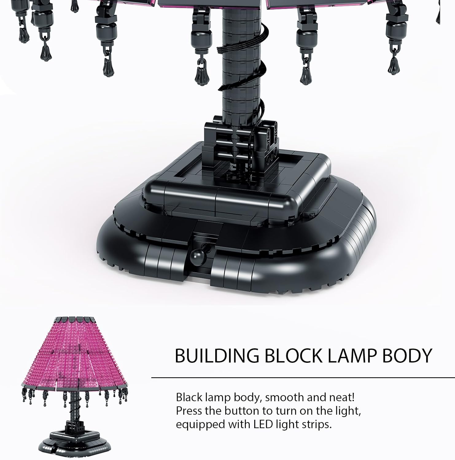 Retro Trapezoidal Table Lamp 900PCS
